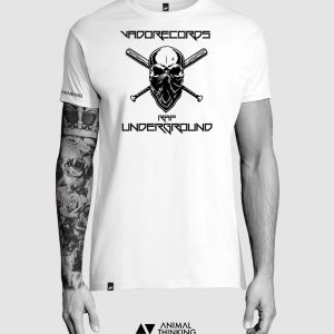 Camiseta blanca manga corta Street Vandal